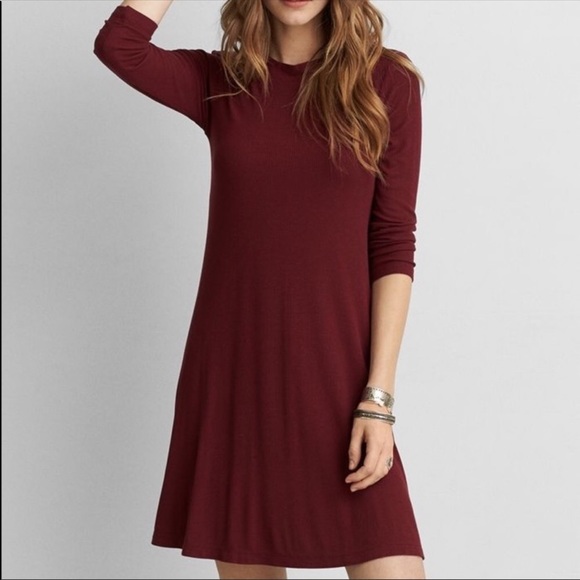 American Eagle ribbed swing dress - Picture 1 of 1